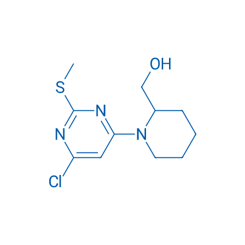 (1-(6-Chloro-2-(methylthio)pyrimidin-4-yl)piperidin-2-yl)methanol 1g