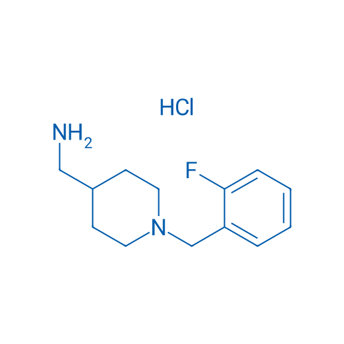 (1-(2-Fluorobenzyl)piperidin-4-yl)methanamine hydrochloride 1g