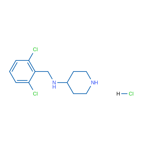 N-(2,6-Dichlorobenzyl)piperidin-4-amine hydrochloride 1g