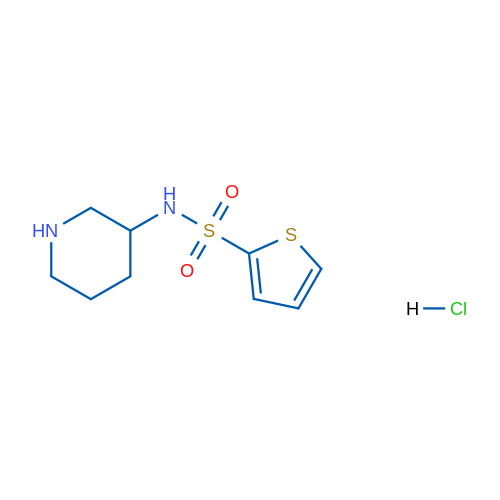 N-(Piperidin-3-yl)thiophene-2-sulfonamide hydrochloride 1g