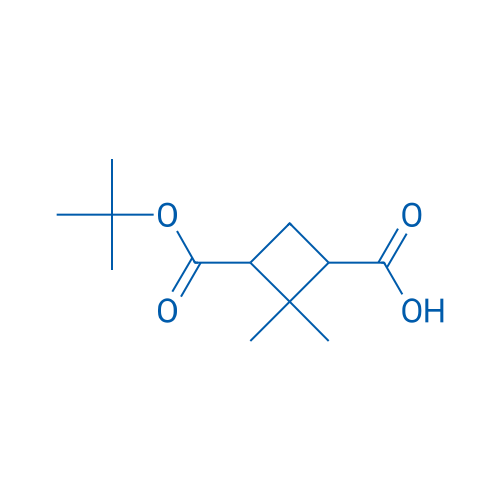 3-(tert-Butoxycarbonyl)-2,2-dimethylcyclobutane-1-carboxylic acid 250mg
