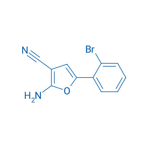 2-Amino-5-(2-bromophenyl)furan-3-carbonitrile 1g