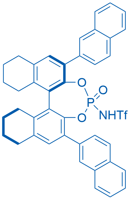 (11bR)-N-(2,6-Di(naphthalen-2-yl)-4-oxido-8,9,10,11,12,13,14,15-octahydrodinaphtho[2,1-d:1',2'-f][1,3,2]dioxaphosphepin-4-yl)-1,1,1-trifluoromethanesulfonamide 250mg