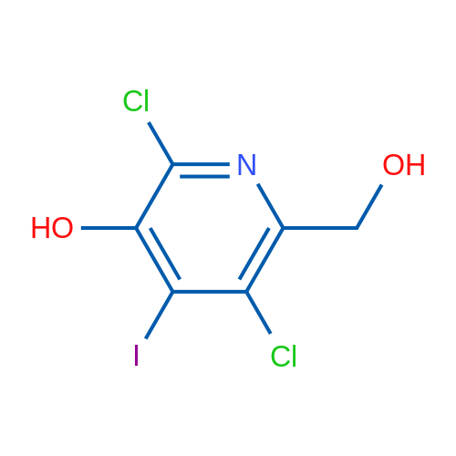 2,5-Dichloro-6-(hydroxymethyl)-4-iodopyridin-3-ol 1g