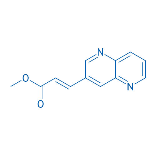 (E)-Methyl 3-(1,5-naphthyridin-3-yl)acrylate 1g