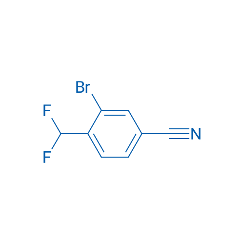 3-Bromo-4-(difluoromethyl)benzonitrile 1g