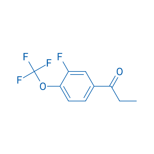 1-(3-Fluoro-4-(trifluoromethoxy)phenyl)propan-1-one 1g