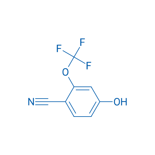 4-Hydroxy-2-(trifluoromethoxy)benzonitrile 1g