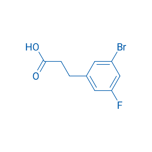 3-(3-Bromo-5-fluorophenyl)propanoic acid 100mg