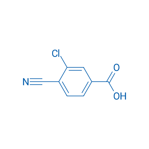 3-Chloro-4-cyanobenzoic acid 1g