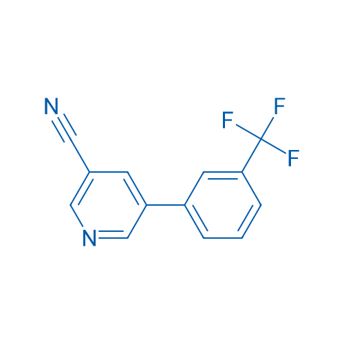 5-(3-(Trifluoromethyl)phenyl)nicotinonitrile 1g
