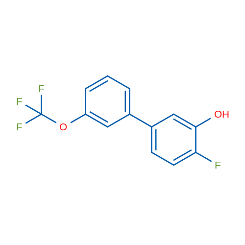 4-Fluoro-3-hydroxy-3'-(trifluoromethoxy)biphenyl 5g