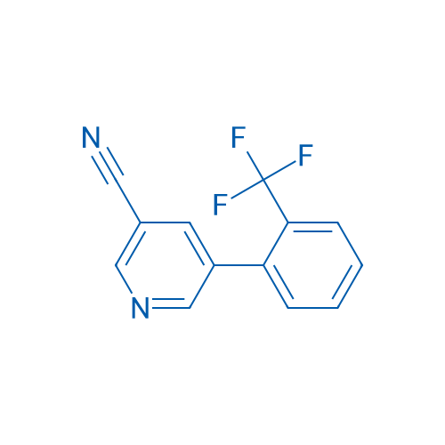 5-(2-(Trifluoromethyl)phenyl)nicotinonitrile 1g