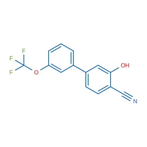 3-Hydroxy-3'-(trifluoromethoxy)-[1,1'-biphenyl]-4-carbonitrile 1g