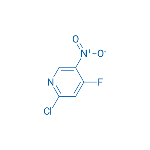 2-Chloro-4-fluoro-5-nitropyridine 100mg