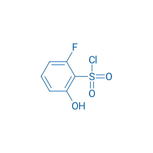 2-Fluoro-6-hydroxybenzene-1-sulfonyl chloride 1g