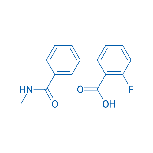3-Fluoro-3'-(methylcarbamoyl)-[1,1'-biphenyl]-2-carboxylic acid 1g