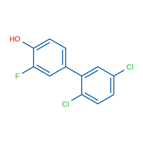 2',5'-Dichloro-3-fluoro-[1,1'-biphenyl]-4-ol 1g