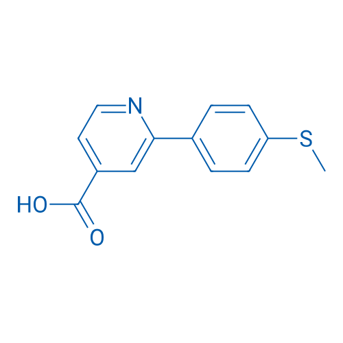 2-(4-(Methylthio)phenyl)isonicotinic acid 1g