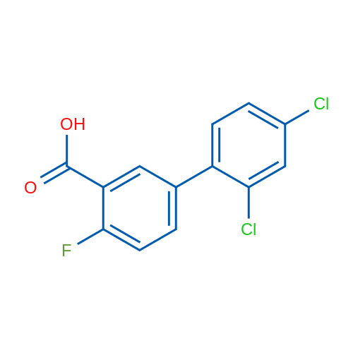 2',4'-Dichloro-4-fluoro-[1,1'-biphenyl]-3-carboxylic acid 1g