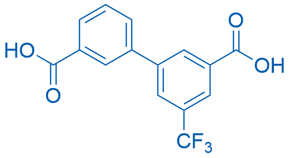 5-(Trifluoromethyl)-[1,1'-biphenyl]-3,3'-dicarboxylic acid 1g