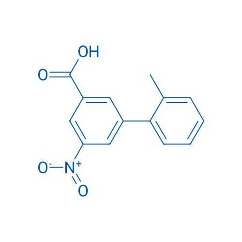2'-Methyl-5-nitro-[1,1'-biphenyl]-3-carboxylic acid 250mg