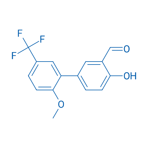 4-Hydroxy-2'-methoxy-5'-(trifluoromethyl)-[1,1'-biphenyl]-3-carbaldehyde 100mg