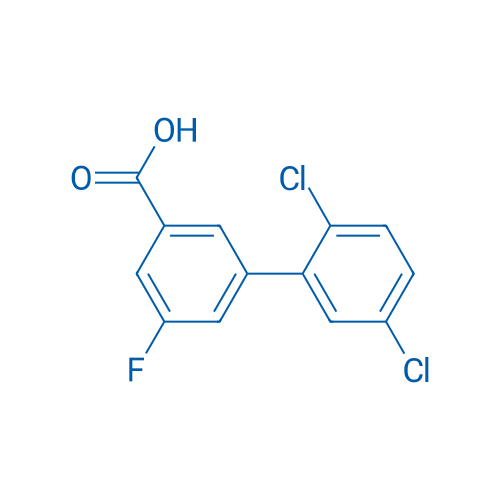 2',5'-Dichloro-5-fluoro-[1,1'-biphenyl]-3-carboxylic acid 5g