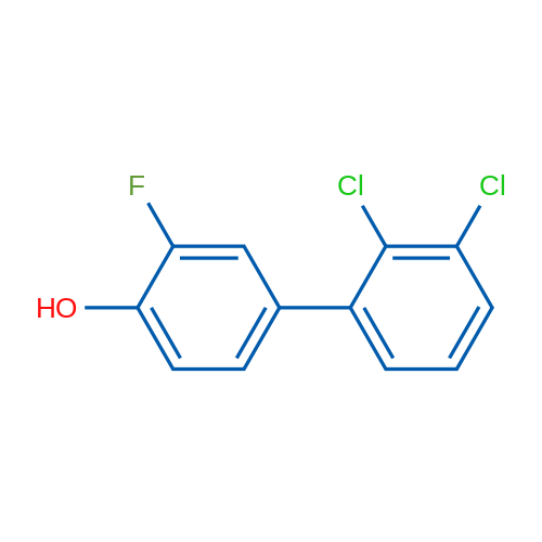 2',3'-Dichloro-3-fluoro-[1,1'-biphenyl]-4-ol 1g