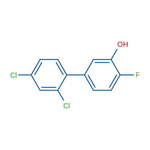 2',4'-Dichloro-4-fluoro-[1,1'-biphenyl]-3-ol 1g