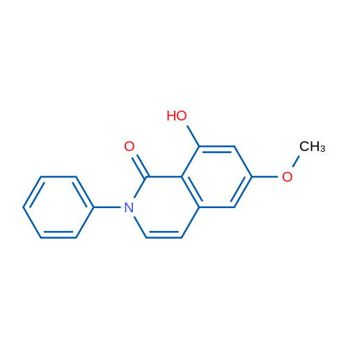 8-Hydroxy-6-methoxy-2-phenylisoquinolin-1(2H)-one 1g