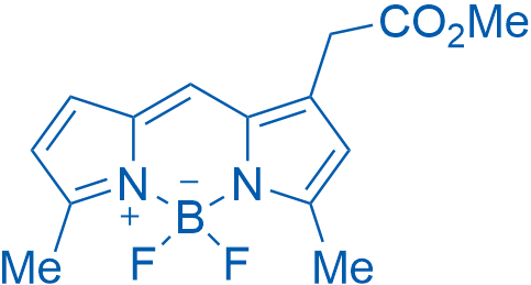 5,5-Difluoro-9-(2-methoxy-2-oxoethyl)-3,7-dimethyl-5H-dipyrrolo[1,2-c:2',1'-f][1,3,2]diazaborinin-4-ium-5-uide 100mg