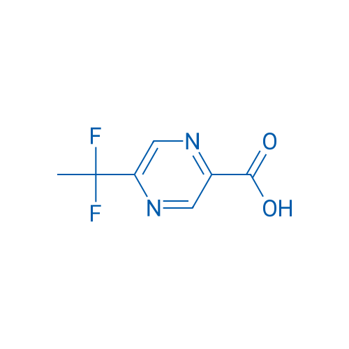 5-(1,1-Difluoroethyl)pyrazine-2-carboxylic acid 250mg