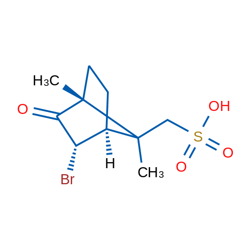 [(1R,3S,4S)-3-Bromo-1,7-dimethyl-2-oxobicyclo[2.2.1]heptan-7-yl]methanesulfonic acid 1g