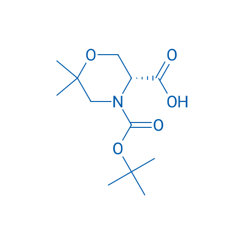 (R)-4-(tert-Butoxycarbonyl)-6,6-dimethylmorpholine-3-carboxylic acid 1g