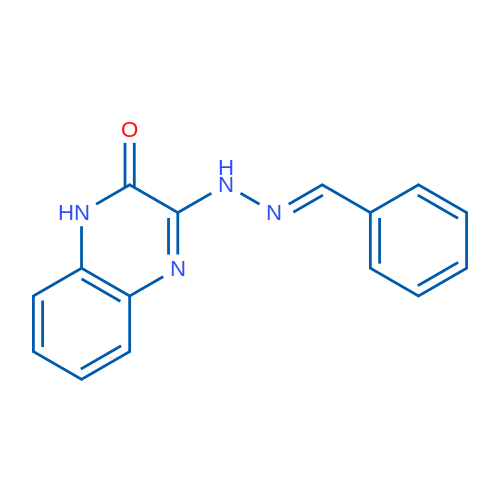 3-[(E)-2-(Phenylmethylidene)hydrazin-1-yl]-1,2-dihydroquinoxalin-2-one 1g