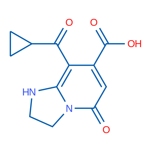 8-(Cyclopropanecarbonyl)-5-oxo-1,2,3,5-tetrahydroimidazo[1,2-a]pyridine-7-carboxylic acid 1g
