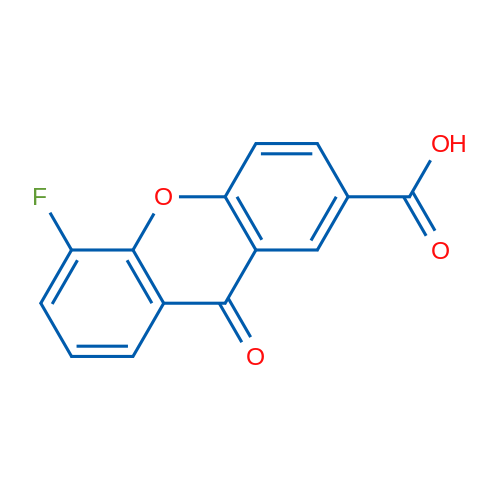 5-Fluoro-9-oxo-9H-xanthene-2-carboxylic acid 1g