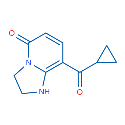 8-(Cyclopropanecarbonyl)-2,3-dihydroimidazo[1,2-a]pyridin-5(1H)-one 1g