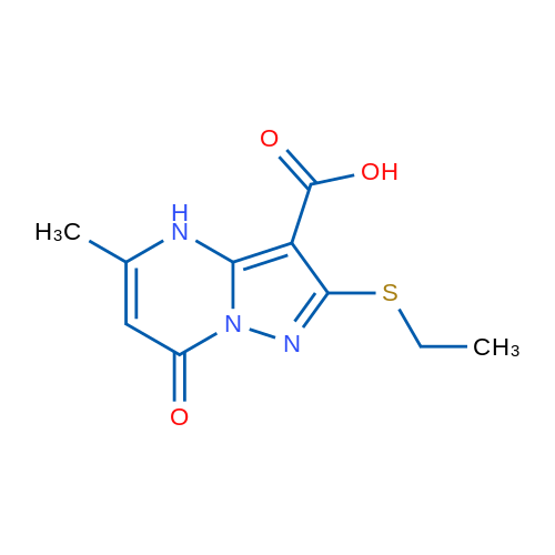 2-(Ethylthio)-5-methyl-7-oxo-4,7-dihydropyrazolo[1,5-a]pyrimidine-3-carboxylic acid 1g