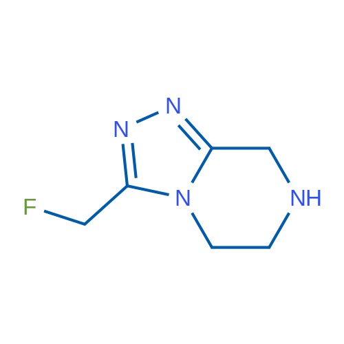 3-(Fluoromethyl)-5H,6H,7H,8H-[1,2,4]triazolo[4,3-a]pyrazine 250mg