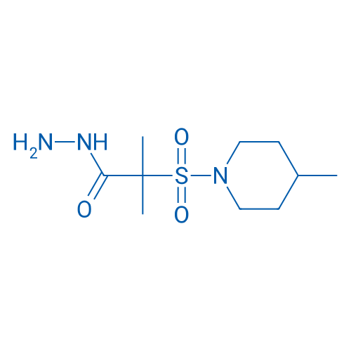 2-Methyl-2-((4-methylpiperidin-1-yl)sulfonyl)propanehydrazide 1g