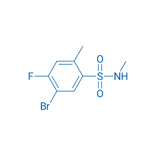 5-Bromo-4-fluoro-n,2-dimethylbenzene-1-sulfonamide 1g