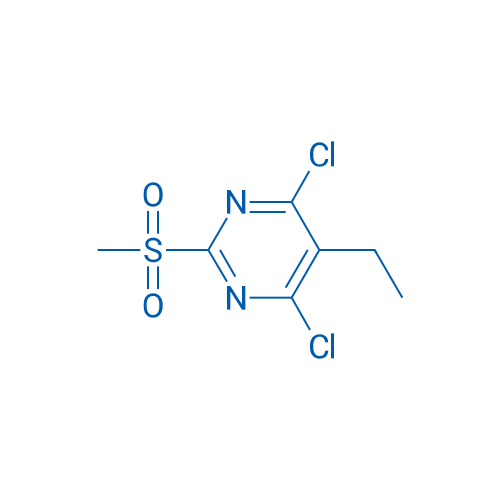 4,6-Dichloro-5-ethyl-2-(methylsulfonyl)pyrimidine 250mg