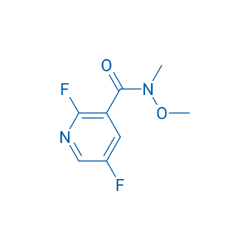 2,5-Difluoro-N-methoxy-N-methylnicotinamide 1g
