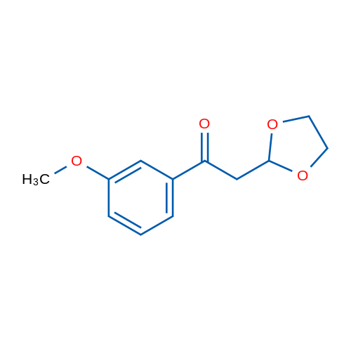 2-(1,3-Dioxolan-2-yl)-1-(3-methoxyphenyl)ethanone 1g