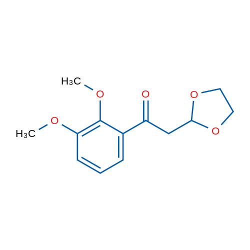 1-(2,3-Dimethoxyphenyl)-2-(1,3-dioxolan-2-yl)ethanone 1g