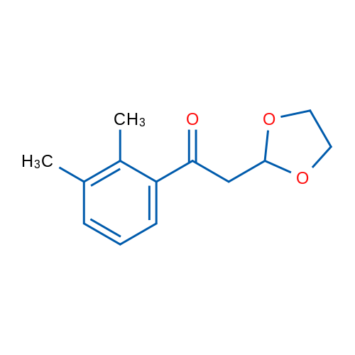 1-(2,3-Dimethylphenyl)-2-(1,3-dioxolan-2-yl)ethanone 1g