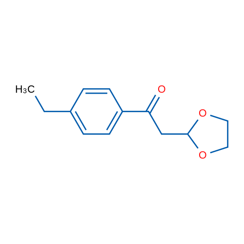 2-(1,3-Dioxolan-2-yl)-1-(4-ethylphenyl)ethanone 1g