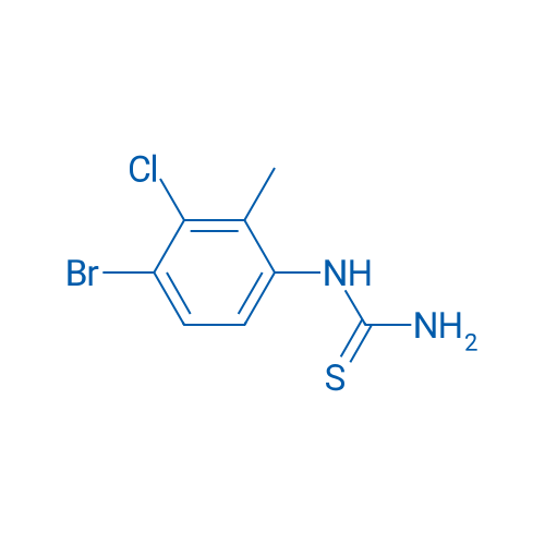 1-(4-Bromo-3-chloro-2-methylphenyl)thiourea 1g